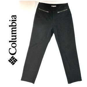 Columbia Black Pants with Zipper Front Pockets 4S or 4 Short